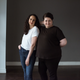 Universal Standard co-founders Alexandra Waldman (right) and Polina Veksler.